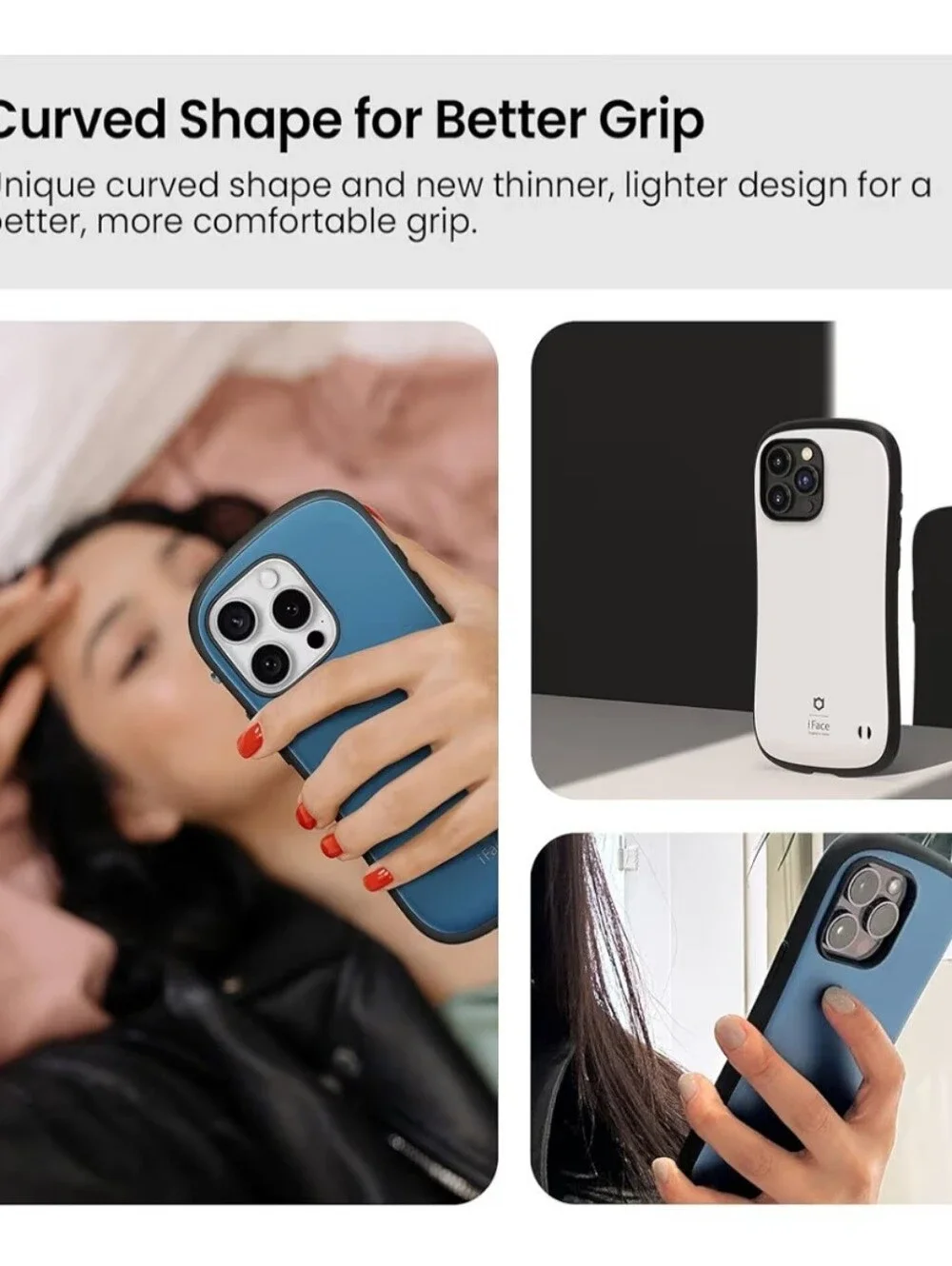 iFace iPhone 16 Pro Max Hard Magnetic Cell Phone Cover -WHITE **NEW